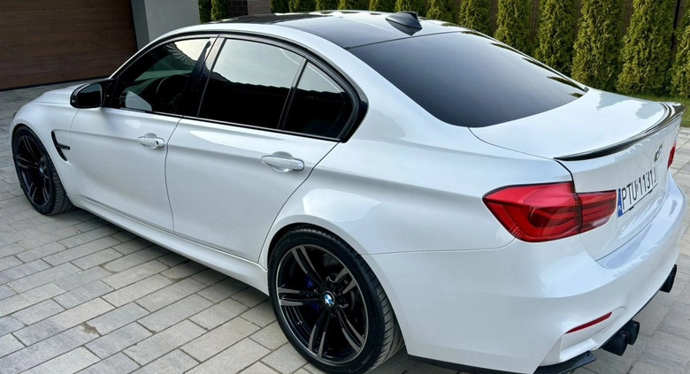 BMW M3 cena 169000 przebieg: 64500, rok produkcji 2016 z Chmielnik małe 781